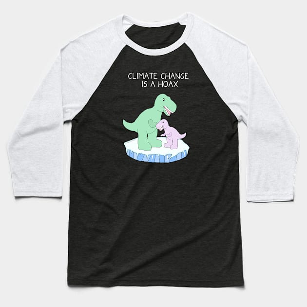 Climate change Baseball T-Shirt by Danielle